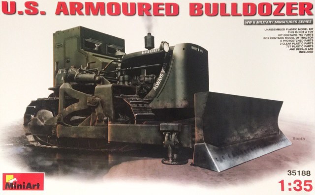 U.S. Armoured Bulldozer