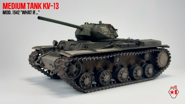 Средний танк КВ-13 обр. 1942г. "What if..."