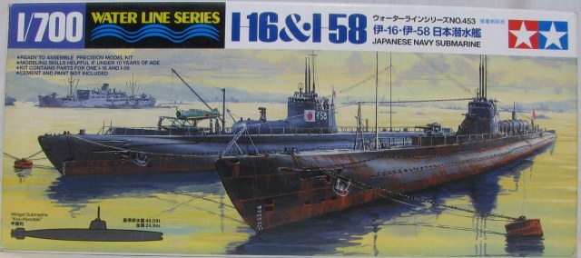 I-16&I-58 Japanese navy submarine