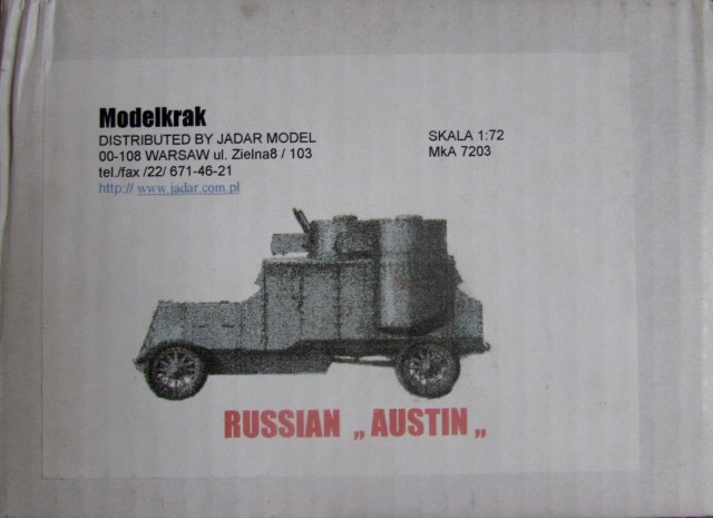 Russian Austin ("Остин" бронировки Путиловского завода)