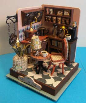 Интерьерная миниатюра Кухня