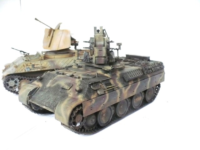 Берг пантера 20мм Flakvierling 38