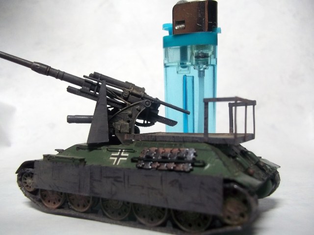 ЗСУ Т-34-88, 1:72, Звезда, конверсия