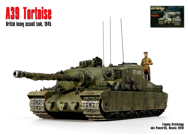 A39 Tortoise, 1945 г.