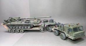 БАЗ-6403 ЧМЗ-9990-071 с 2С7М"Пион"