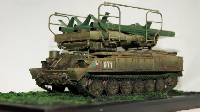 Пусковая установка ЗРК 2К12 "Куб"