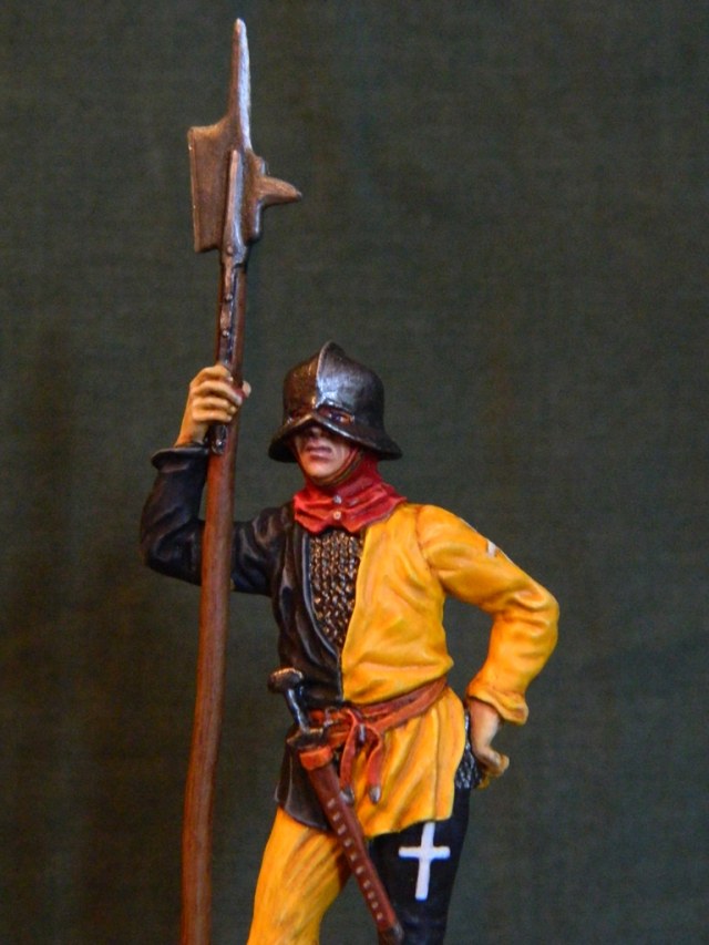Швейцарский алебардщик, 15 век