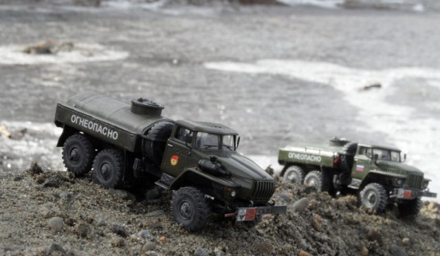 Урал с длинным фейсом.