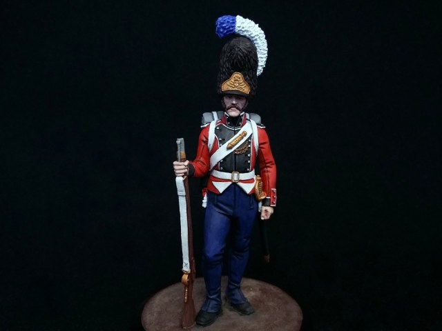 Гренадер Гольштейнского пехотного полка (Holstein). Дания, 1807-13 года