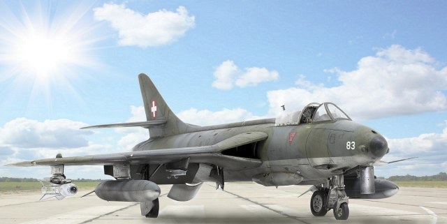 Hawker HUNTER  Mk58.
