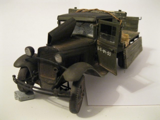 Газ-АА (часть диорамы)