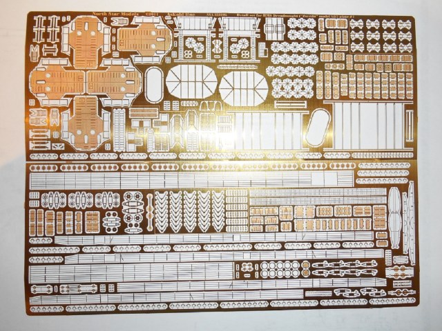 Набор фототравления для "Дредноут"