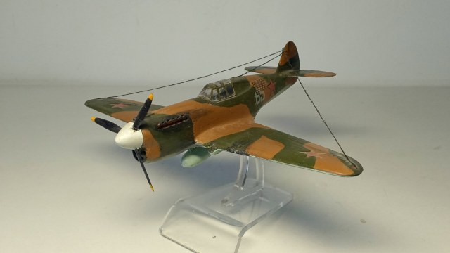P-40E Kittyhawk (СССР) 1:72 (Реставрация)