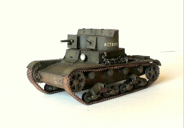 Легкий танк Т-26 "И. Сталин"