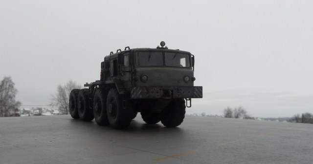 Маз 537 "Седельный тягач".