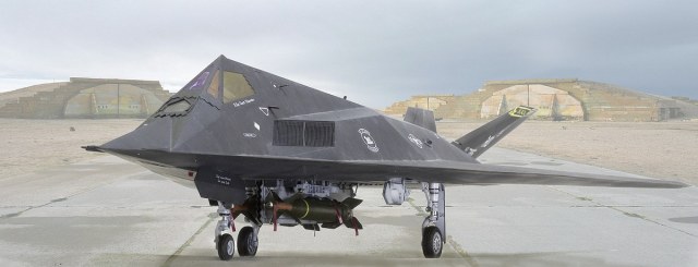 Lockheed F-117 Nighthawk.