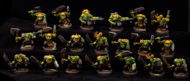 WH40K, Da Boyz из клана Злобной Луны