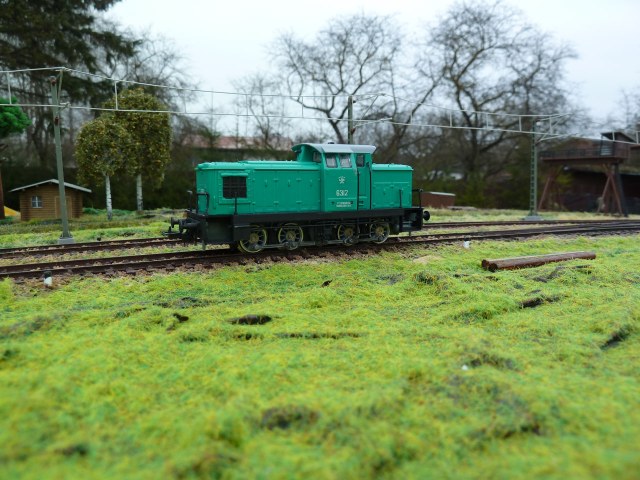 Восстановление старого маневрового BR106.