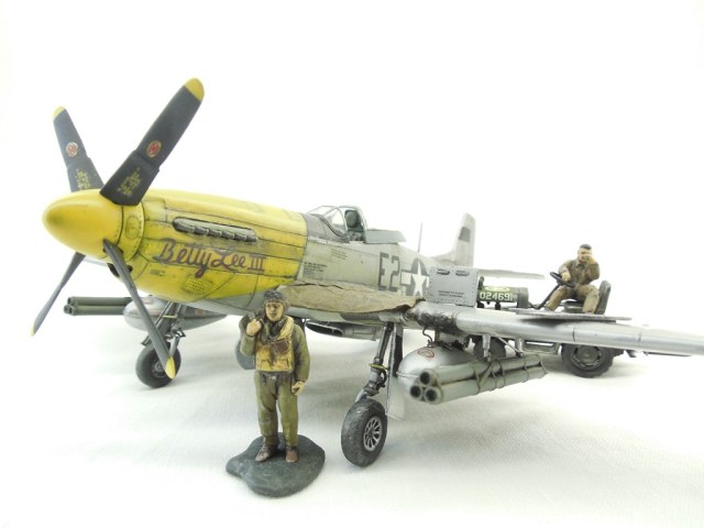 NORTH AMERICAN P-51D MUSTANG, D-day 1944, 1/48