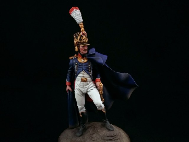 Офицер 1-го полка тиральеров-гренадер Императорской Молодой гвардии. Франция, 1809-12 года