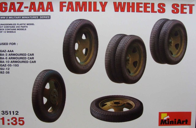 GAZ-AAA Family wheels set