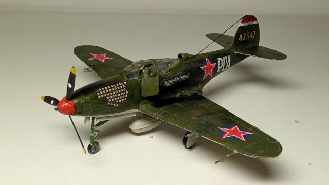 P-39N Аэрокобра Г.А. Речкалова 1:72 Звезда