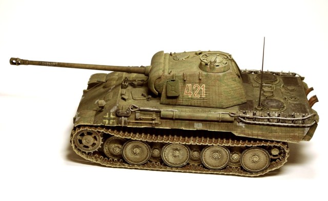 Panther PzKpfw V (sd.kfz 171) Ausf. A прибытие на фронт.