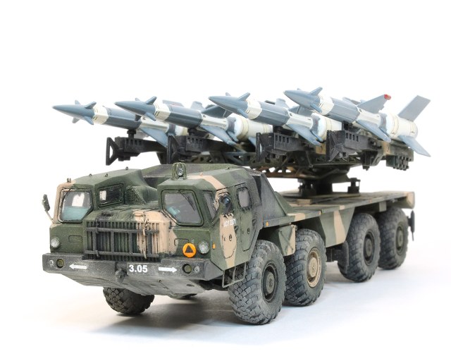 Зенитный ракетный комплекс S-125M «NEWA-SC» на шасси МАЗ-543