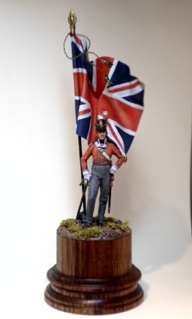 Британский офицер пехотных полков, 1812-15 гг.