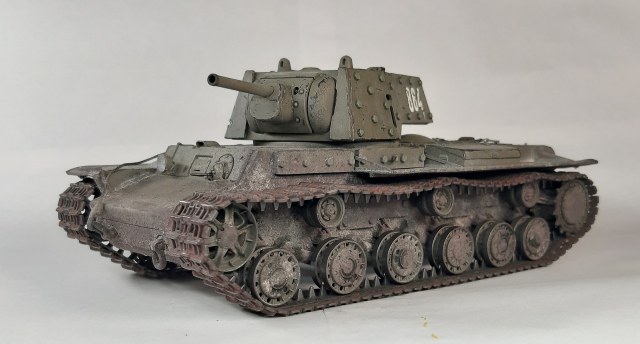 Тяжелый танк КВ-1 "экранированный"