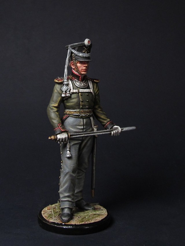 Обер-офицер армейской пешей артиллерии. Россия, 1809-14 гг.