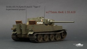 Sd.Kfz.181 Pz.Kpfw.VI Ausf.E "Tiger I" w/75mm.KwK. L 55 A 18