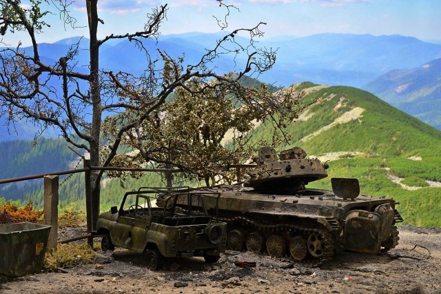 Жаркий август 2008-го… Цхинвал 12.08.08.