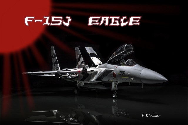 F-15J EAGLE, эскадрилья Aggressor,  1\32