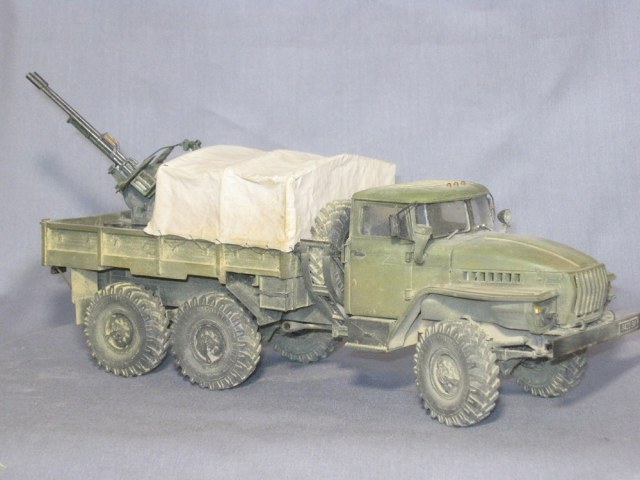 Урал-4320 X Зу-23-2