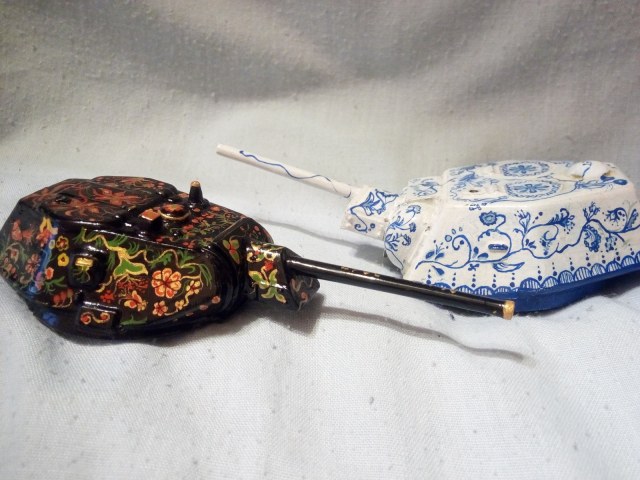 Хохлома и Гжель