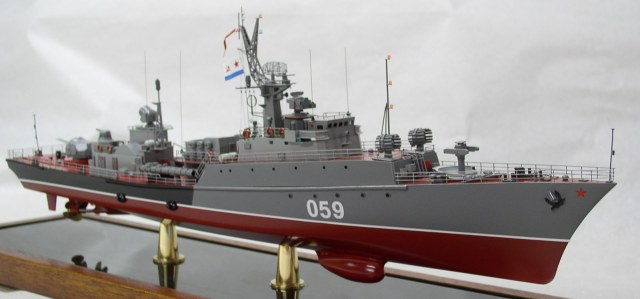 Малый прготиволодочный корабль "МПК-49", проект 1124 "Альбатрос"