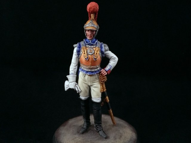 Офицер 1-го карабинерного полка. Франция, 1810-15 года