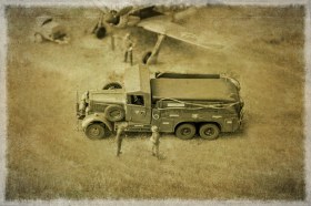 Mercedes LG3000 Tankwagen luftwaffe