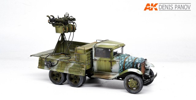 Счетверенная зенитная установка 4М-ГАЗ-ААА