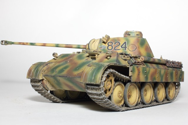 Немецкий тяжелый (средний) танк Pz. Kpfw. V Ausf. D