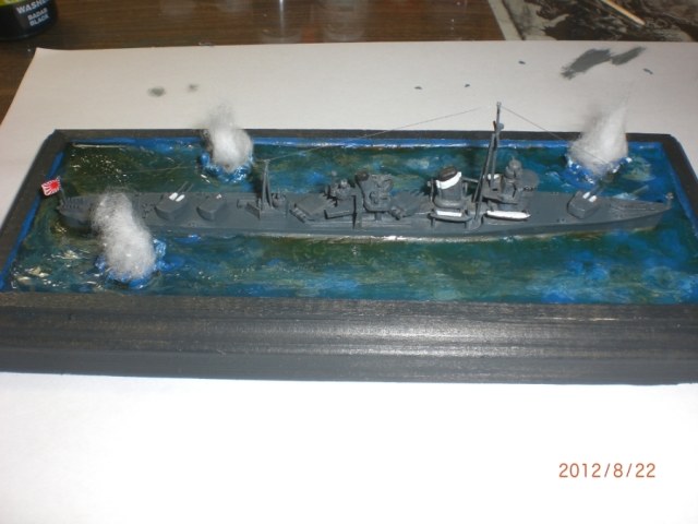 Японский эсминец Shiratsuyu