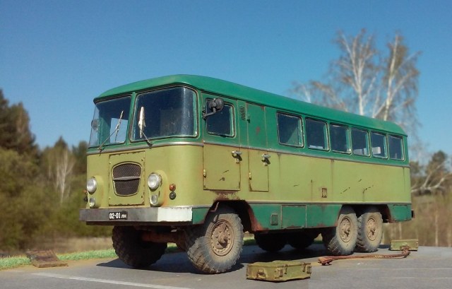 Штабной автобус Прогресс-7