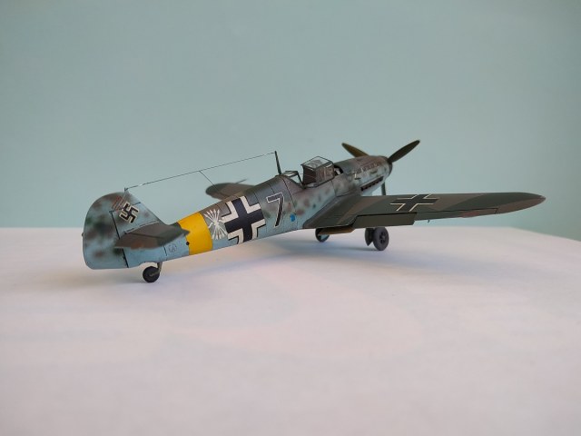 Bf.109 F-2.  "Испанец" на Восточном фронте