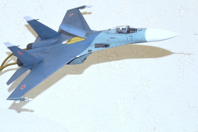 Су-27 "17 синий" ГЛИЦ НИИ ВВС