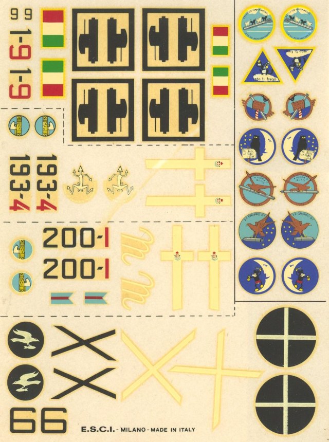 деколь " SAVOIA MARCHETTI S.M.79 ", 1/72