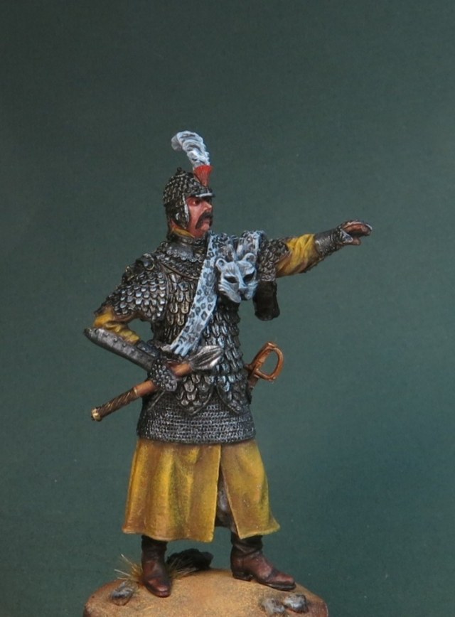 Офицер польско-литовских гусар. 2 пол XVII в.