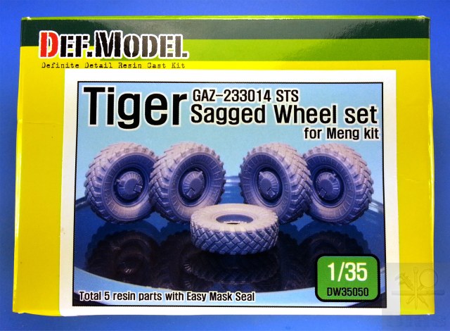 Колеса для ГАЗ "Тигр" от Meng