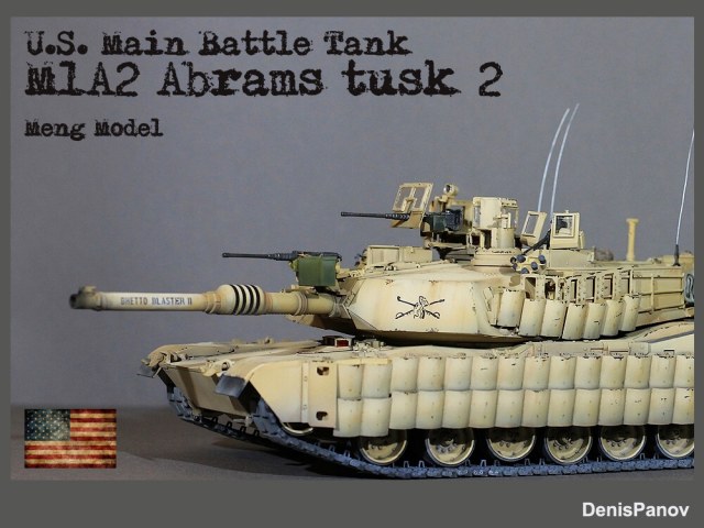 u.s. main battle tank m1a2 abrams tusk 2