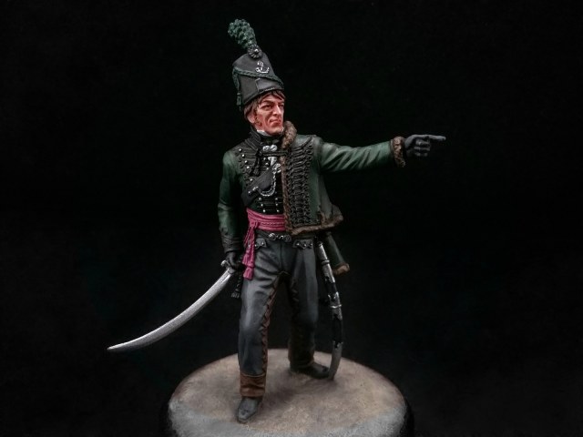 Офицер 95-го (Rifles) пехотного полка. Великобритания, 1810-15 года